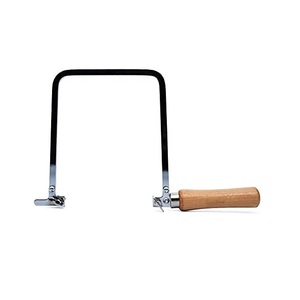 JIPSY Scie à découper les frettes en U de 140 mm de profondeur avec manche en bois pour la découpe de motifs, la fabrication de bijoux, la coupe de fils d'or et d'argent - Product Image 1