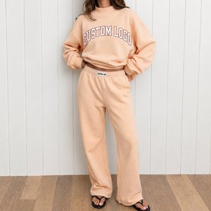 เสื้อสเวตเตอร์ไหมพรมโอเวอร์ไซส์แฟชั่นผู้หญิง คอเต่า คอกลม สไตล์สตรีทแวร์ลำลอง ใส่สบาย - Product Image 1