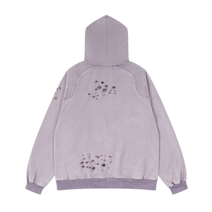 Haut à capuche brodé, vente en gros, vêtements décontractés, logo personnalisé, fabricant de vêtements OEM - Product Image 2