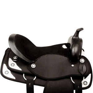 Silla de Montar Occidental para Caballo 100% Cuero Genuino, Color y Talla Personalizables, Logotipo Personalizado, Alta Calidad, Hecha en Pakistán, Cómoda y Transpirable - Product Image 4