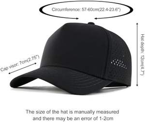 Casquette Trucker Snapback Unisexe Ajustable en Tissu Mesh pour Fêtes Décontractées Y2K et Activités Extérieures – Créez Votre Propre Design – Panneau Avant Élégant - Product Image 2