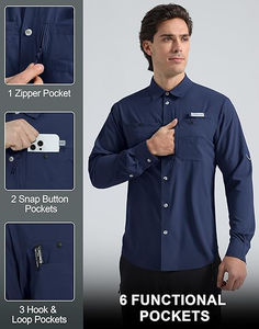 Chemise polo tactique pour homme 100% polyester de haute qualité, séchage rapide, anti-rides, 3 boutons, motif uni, tricotée - Product Image 4