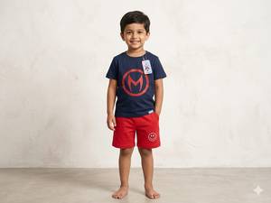 Conjunto de Pantalones Cortos para Niños Stockify de la Mejor Calidad, Camiseta y Pantalones Cortos Cómodos y Casuales, Conjunto a Juego para Niños, Ropa Elegante en Venta - Product Image 6