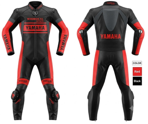 Mono/Traje de Carreras Personalizado Ramaha, Cuero Vacuno/Canguro de Primera Calidad |   Listo para la pista |   Protección de Nivel 2 - Product Image 1