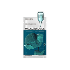 Maschera Viso Idratante Essenziale Mediheal, Confezione da 3 - Maschera in Foglio Sconto Sconto con Madecassoside e Ingredienti Erboristici Riparatori - Product Image 1