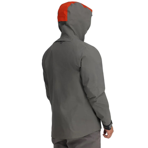 Veste de pêche imperméable et respirante pour homme, imprimée, isolée, coupe-vent, avec capuche amovible, décontractée, pour le camping, logo personnalisé - Product Image 4