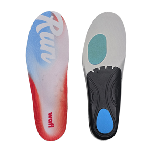 Semelles intérieures sportives Premium WAFL Run fabriquées en Corée avec soutien de la voûte plantaire, coussin de talon PORON XRD, écologiques, légères et confortables, OEM - Product Image 2