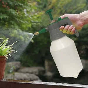 Handheld Manual Pump Plastic Watering Spray <b>Bottle</b> Gardening Household Air <b>Pressure</b> <b>Sprayer</b> Anti-Drip Adjustable Spray Tip - Product Image 6