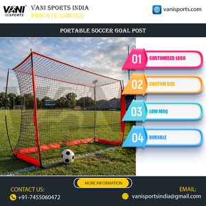 Portería de Fútbol Profesional Portátil de 8x4 pies para Entrenamiento de Fútbol para Clubes, Escuelas y Academias - Product Image 4