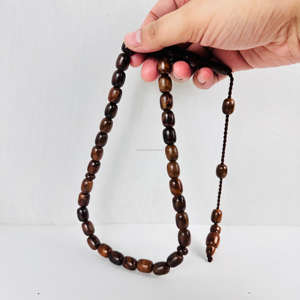 Bismillah Tasbih Musulmans 33 Perles Misbah Catholique Fournisseur En Gros Meilleure Qualité Islamique Tasbih Chapelet Perles De Prière En Bois De Rose - Product Image 2