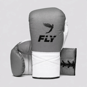 RTS Professional High Quality Pure Cowhide Leather Customized Lace-Up Closure Lightweight Breathable Boxing Gloves for Training - Product Image 1