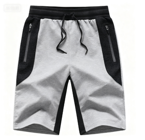 <b>Men's</b> Gym <b>Shorts</b> <b>Elastic</b> Mid <b>Waistband</b> Lightweight 100% Polyester Mesh Workout Wear Drawstring Closure Baseball <b>Shorts</b> - Product Image 2