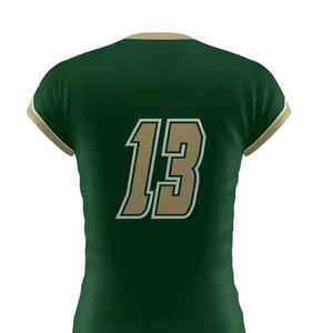 เสื้อวอลเลย์บอลชาย โพลีเอสเตอร์ 100% คอวี แห้งเร็ว น้ำหนักเบา ระบายอากาศได้ดี เสื้อกีฬาทีม ชุดยูนิฟอร์ม โลโก้สั่งทำได้ - Product Image 5