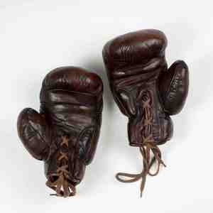 Gants de boxe en cuir véritable de haute qualité, gants de boxe professionnels personnalisés, vente chaude, gants de boxe confortables - Product Image 1