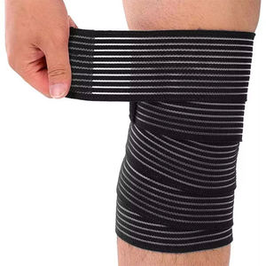 Bandes de compression pour genoux pour le squat, le powerlifting, le crossfit, l'entraînement, le deadlift, la musculation, protection professionnelle - Product Image 1