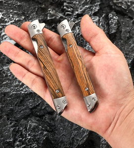 2026 Model Wholesale High Quality Outdoor Hunting Camping Folding <b>Knife</b> New Natural <b>Bone</b> <b>Handle</b> Pocket Survival Folding <b>Knife</b> - Product Image 5
