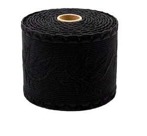 Fournisseurs de garnitures et de bordures personnalisées pour vêtements et sacs en tresse de feuilles de chêne argentées/dorées de haute qualité, solubles dans l'eau - Product Image 1