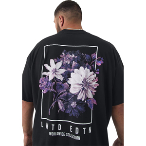 Camisetas de Manga Corta con Cuello Redondo, Estilo Casual, Precio al por Mayor, Diseño Personalizado, Impresión, Transpirables, de Secado Rápido para Hombre - Product Image 4