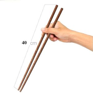 Palillos de Bambú Reutilizables Ecológicos de Primera Calidad, Acabado Natural, Agarre Fácil, para Bodas, Sushi, Fideos, Dumplings, Uso en Cocina y Comedor - Product Image 3