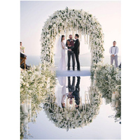 Roman Wedding Decor Rug Wedding Mirror Carpet Decorative Mirror Rug for Wedding Rugs for Wedding
