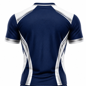 Ensemble d'uniformes de football sublimés de qualité supérieure – Maillot et short personnalisés, tenue d'équipe d'élite, coupe performante pour les clubs - Product Image 3