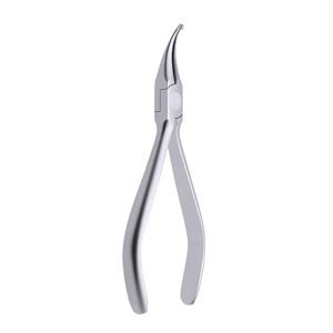 Pince orthodontique manuelle Ovexa chirurgicale de haute qualité A+ incurvée 14 cm pour le pliage de fils, en acier inoxydable, certifiée CE - Product Image 1