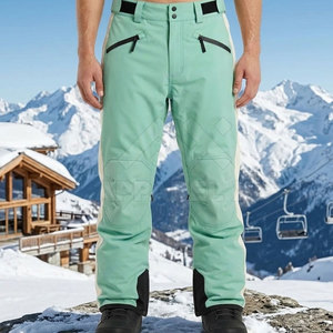 Pantalones de Nieve Resistentes para Exteriores, Tejido Transpirable para Condiciones Frías, Pantalones de Nieve Elegantes para Deportes de Invierno - Product Image 6