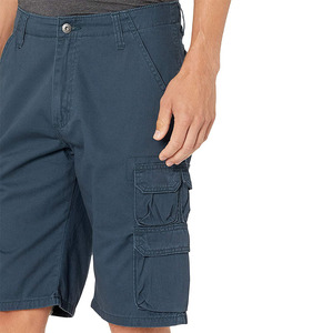 Breathable Elastic Mid Casual Design Solid Pattern Plain Dyed OEM Service Summer Outdoor High Quality <b>Men's</b> Cotton <b>Fleece</b> <b>Shorts</b> - Product Image 3