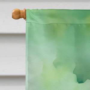 ธงโพลีเอสเตอร์แขวนผนังหลากสีสำหรับตกแต่งสวนแขนเสาขนาดใหญ่ลายดอกพีชบาน - Product Image 3