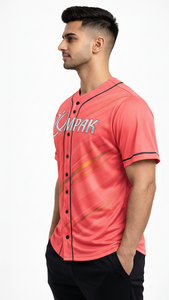 Maillot de baseball respirant grande taille pour un style de vie athlétique, à manches courtes et entièrement sublimé, idéal pour le sport et les loisirs - Product Image 6