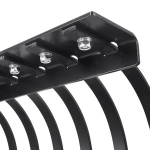 Rastrello da Giardino Trainabile da 60 Pollici con 21 Denti a Spirale in Acciaio, Rastrello Scarificatore per Prato, Compatibile con Barre Porta Attrezzi da 48 e 60 Pollici - Product Image 1