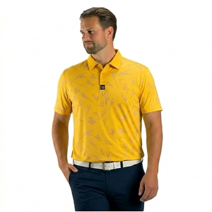 Custom New Designs Fashion Golf <b>Shirts</b> With <b>Half</b> <b>Buttons</b> Sublimated Polo <b>Shirts</b> <b>Button</b> Down Men's <b>Shirts</b> - Product Image 6