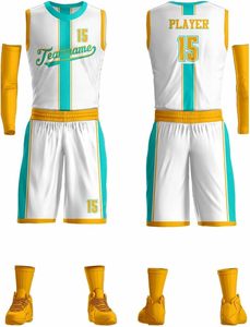 Ensemble de maillots de basket-ball personnalisés de qualité supérieure pour adultes - Product Image 6