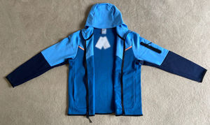 Chándales de invierno con capucha para hombre, personalizados con pedrería, lavado ácido, efecto desgastado por el sol, 3D, de longitud completa, estilo vintage y desgastado. - Product Image 4