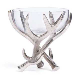Luxury Handmade Ceramic Bowl With Deer Head Handles <b>Retro</b> Design For Food Serving <b>Gifting</b> - Product Image 5