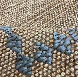 Alfombra de Yute Hecha a Mano, Alfombra Natural Trenzada Ecológica, Alfombra Rústica de Estilo Bohemio Tejida a Mano, Decoración para Sala de Estar, Dormitorio y Hogar - Product Image 6