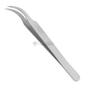 Pinzas Profesionales para Cejas con Punta Inclinada Afilada, Instrumento de Precisión para el Manejo Preciso de Piezas Pequeñas, Uso en Depilación - Product Image 1