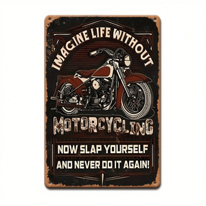 CIFbuy Plaque en aluminium vintage rétro TikTok pour service de retrait Temu, pour bar, garage, man cave, 20,3x30,5 cm - Product Image 2