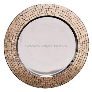 ตกแต่งชุบสังกะสีรอบจานชาร์จจานจาน - Product Image 6