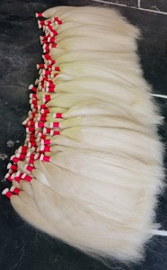 Extensions de cheveux Remy blonds naturels purs de haute qualité pour temple de donneur brut indien Paquet de cheveux humains vierges non transformés - Product Image 3