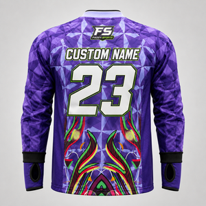 Custom Sublimation Paintball Jersey Padded Breathable Uniform Durable Long Sleeve Tactical Team Sportswear Training <b>Shirt</b> - Product Image 2