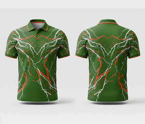 Full Sublimation Polo Shirt – High Performance Athletic Wear for Men Women Youth Quick-Dry Dry-Fit Active Polo - Product Image 5