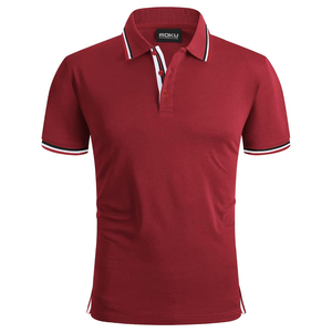 Camisa Polo Unisex de Verano para Adultos, Informal, de Negocios, a la Moda, de Manga Corta, Transpirable, con Solapa Holgada, Bordada, Antibacteriana - Product Image 1