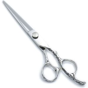 Professional Hairdressing Scissors 6.5 Inch Stainless Steel <b>Long</b> <b>Handle</b> Right Handed Salon <b>Shears</b> Sharp Blade - Product Image 5