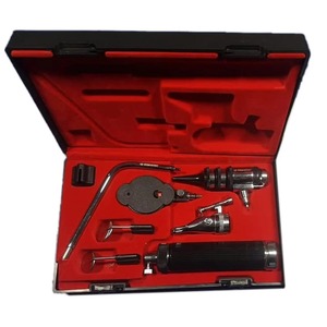 Kit Completo de Instrumentos de Diagnóstico Quirúrgico ENT XELTECH, Otoscopio Manual, Set de Examen de Oído, Nariz y Garganta, Acero Alemán - Product Image 1