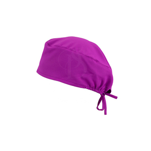 Wholesale OEM Service Custom Logo Woven Polyester/Cotton Medical Surgical Hat Nurse <b>Scrub</b> <b>Cap</b> Satin Lining Needle Hospital - Product Image 5