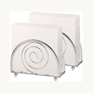 Porte-serviettes en métal élégant et contemporain, personnalisé, nouvelle arrivée, nouveau design, porte-mouchoirs en acier inoxydable - Product Image 6