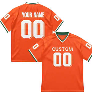 Custom Wholesale Plus <b>Size</b> Uniform Practice Tracksuit American <b>Football</b> Jersey All Seasons Full Sleeve Unisex Breathable Quick - Product Image 5