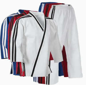 Uniformes Profesionales de Karate al por Mayor, Trajes de Algodón/Poliéster Elásticos, Transpirables, de Secado Rápido, Ligeros y Personalizables - Product Image 4
