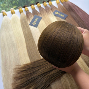 Extensiones de Cabello Humano Virgen Vietnamita Rusa Hanoi, Sin Procesar, a Granel, Doble Trama, Súper Doble, 100g, Puntas Completas - Product Image 4